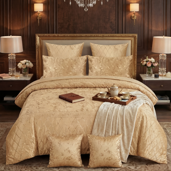 SKIN VELVET DUVET COVERS SET 8 PCS