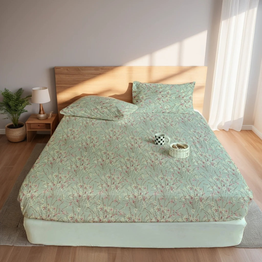 SILQUE FITTED SHEET - (PREMIUM)