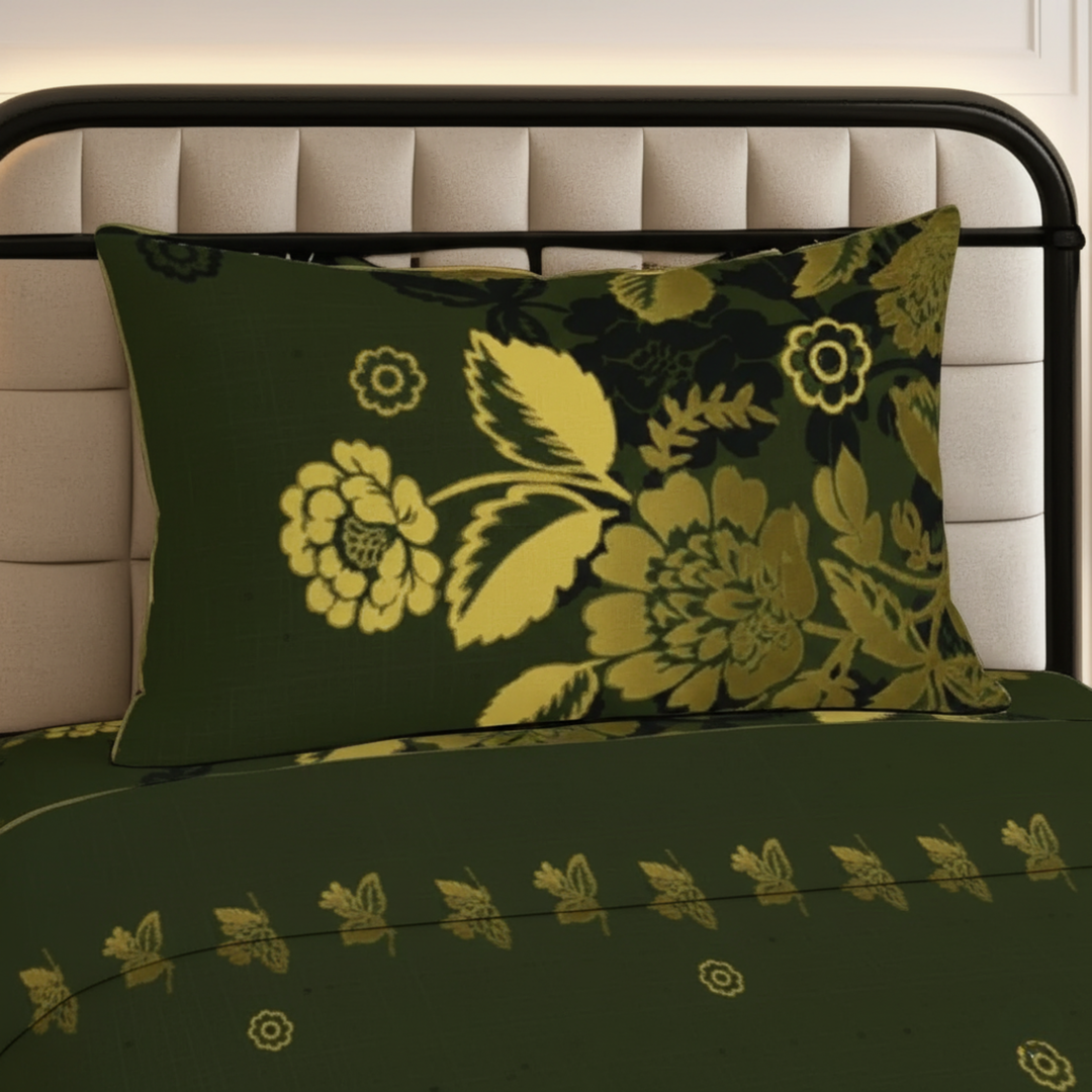 patna single bedsheet set