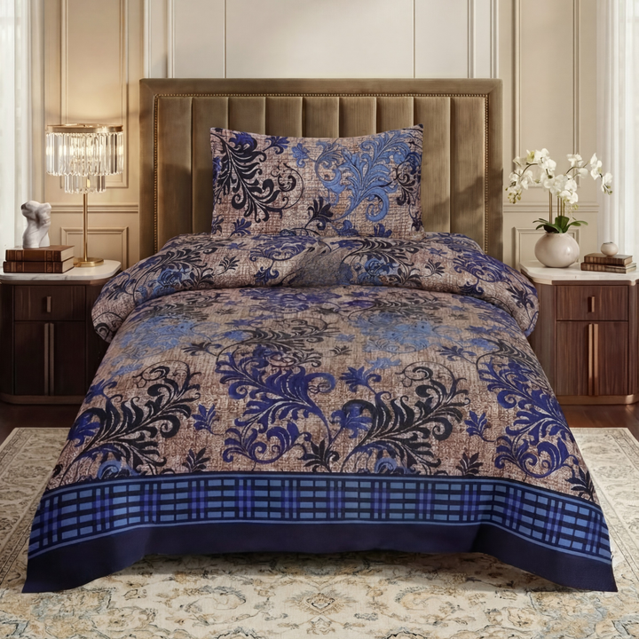 B.aosta single bedsheet set