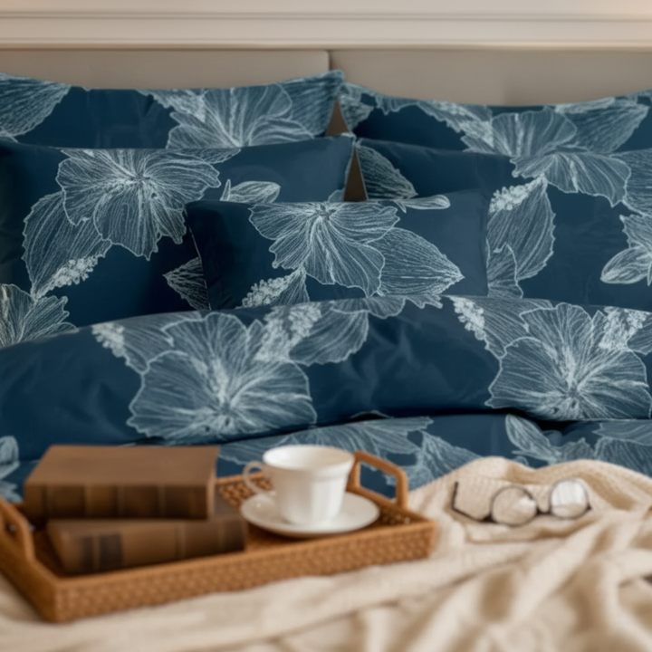 SPUN DUVET COVERS  SET - 8 PCS (PREMIUM)