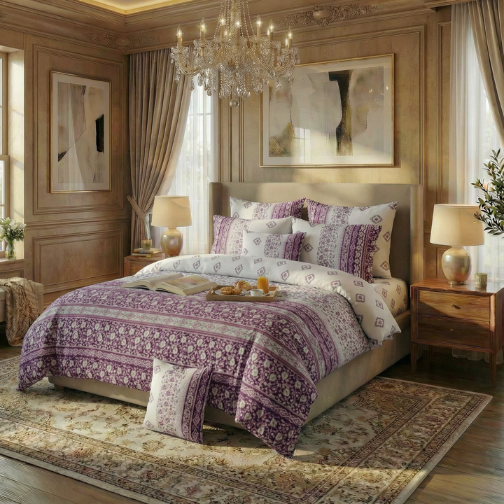 BURJ DUVET COVERS  SET - 8 PCS (PREMIUM)