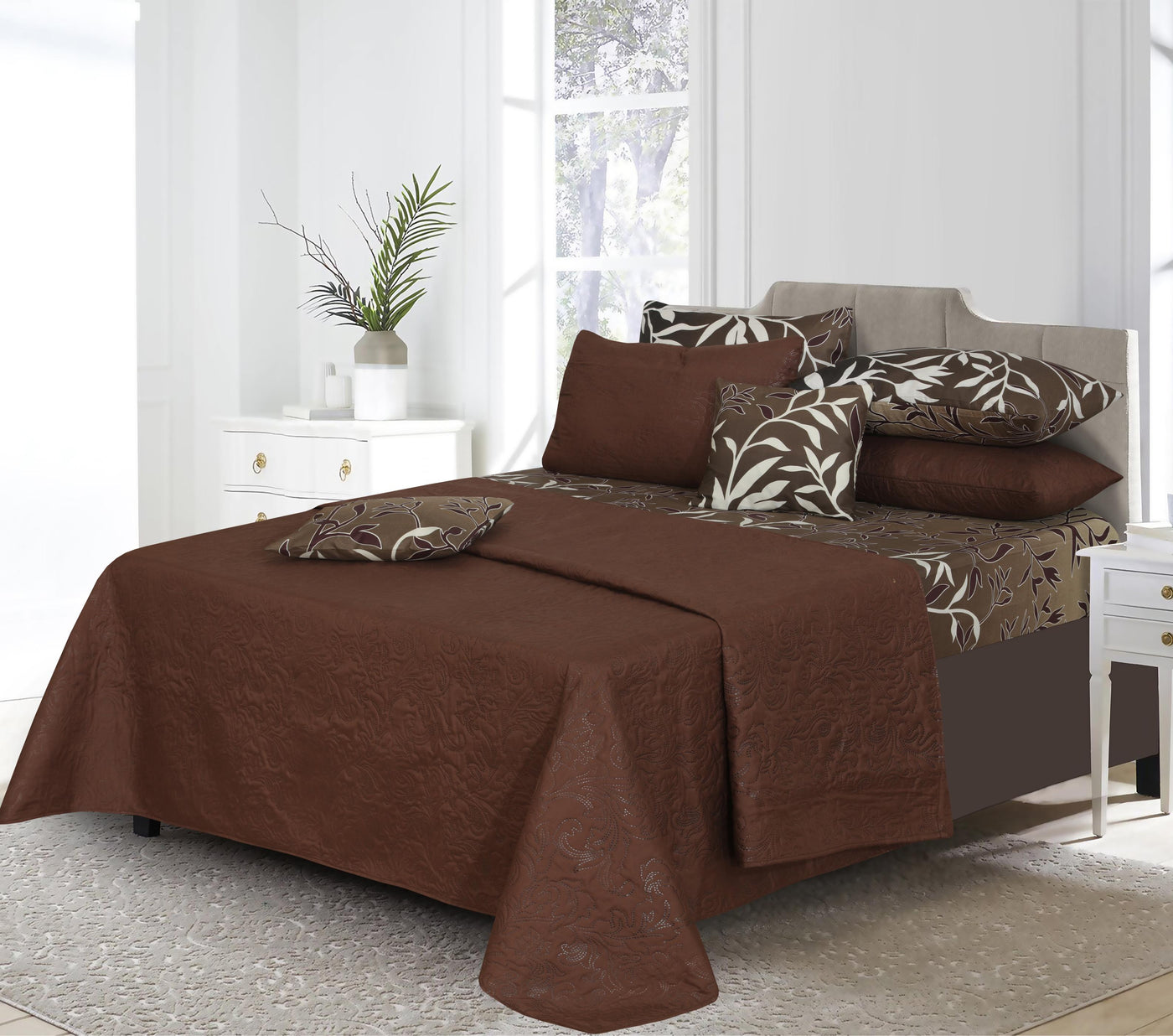 CHOCO BLINK SUMMER COMFORTER set - 8 pcs