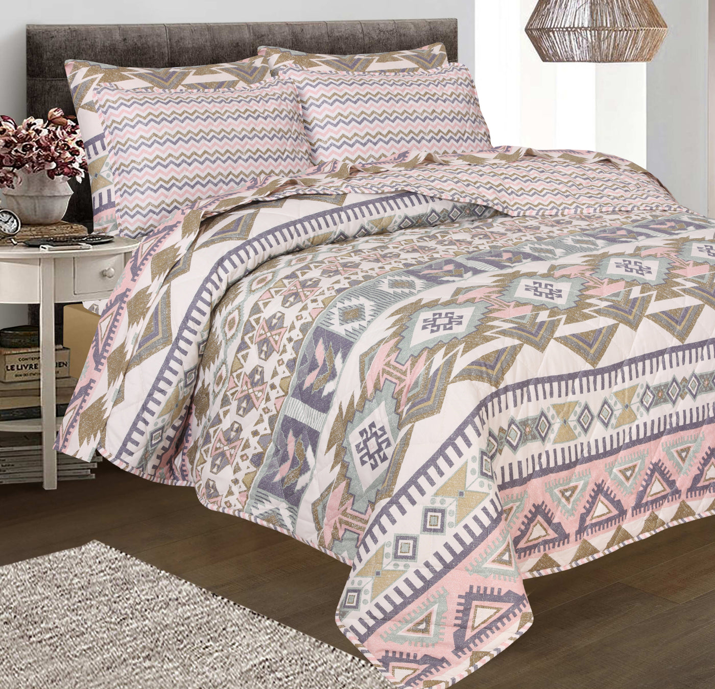 MAYA SUMMER COMFORTER SET- 7 PCS