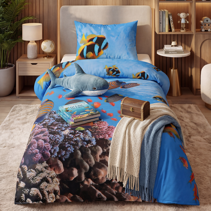 AQUARIUM- Kids BEDSHEET SET