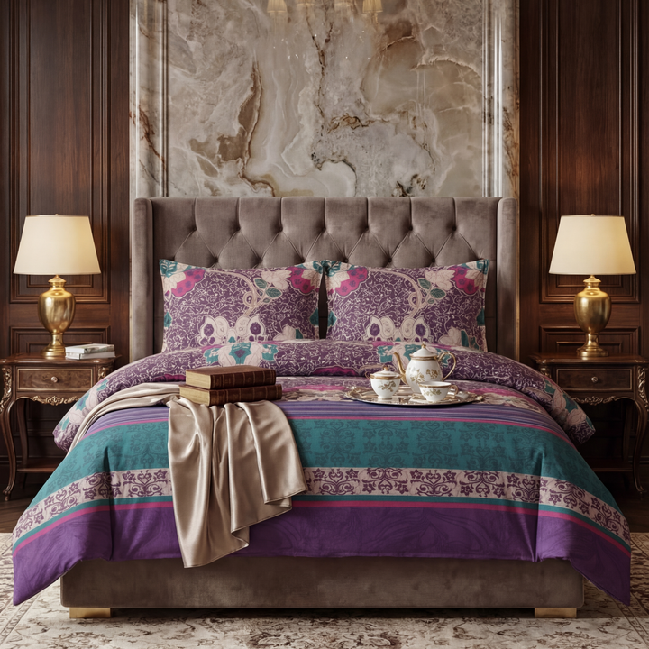 HEATHER BEDSHEET SET - 3 PCS (PREMIUM)