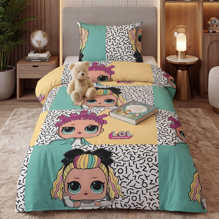 FASHION GIRL - Kids BEDSHEET SET
