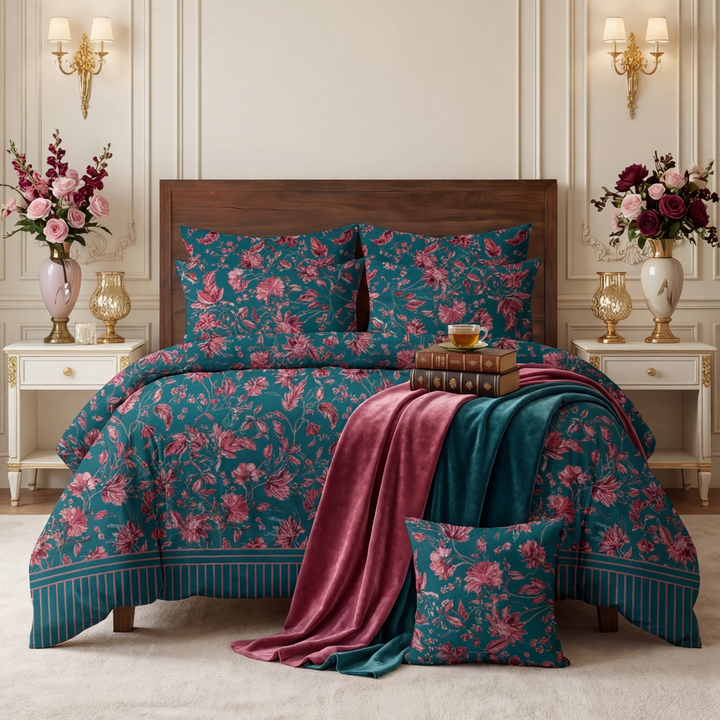 BOXI Winter Comforter Set- 7 Pcs