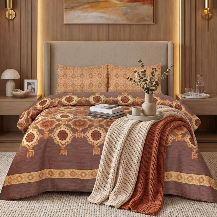 dallis bedsheet set - 3 pcs