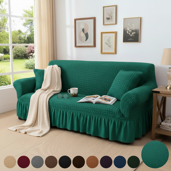 ZINC FITTED BUBBLE SOFA COVER