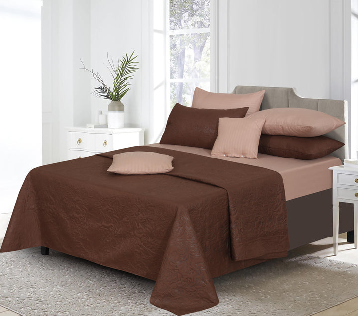 CHOCO SKIN Comforter Set- 8 Pcs