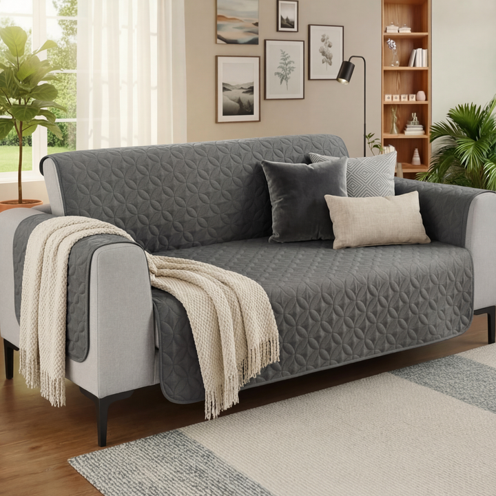 MATE GREY ULTRASONIC SOFA COVER