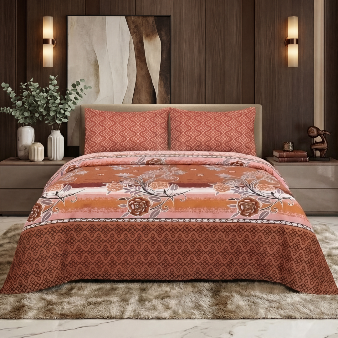 dia bedsheet set - 3 pcs