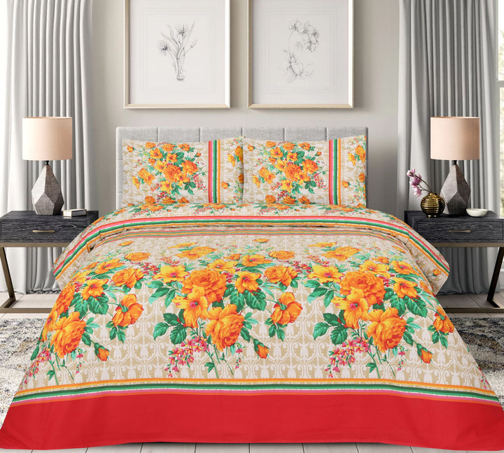 SQUASH BEDSHEET SET - 3 PCS (PREMIUM)