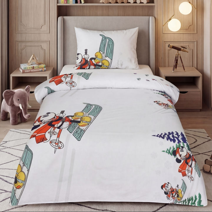 mickey tree- Kids bedsheet set