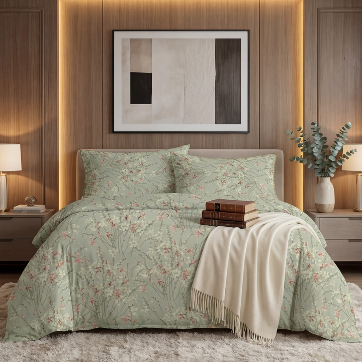 SILQUE bedsheet set - 3 pcs