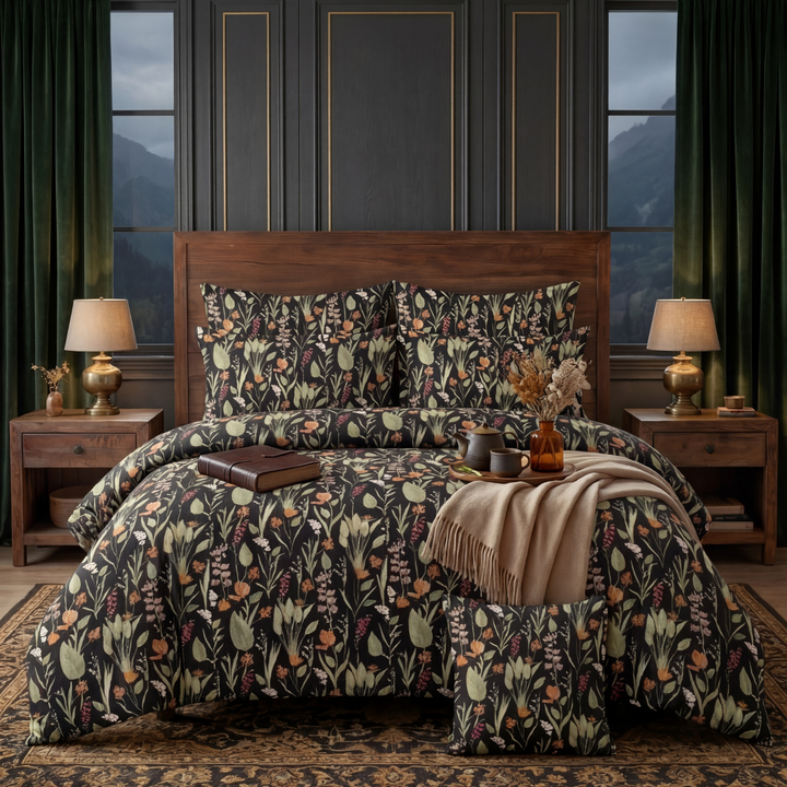 ZESH Winter  Comforter Set- 7 Pcs