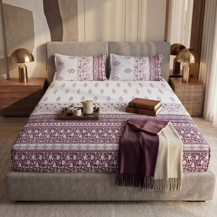 BURJ FITTED SHEET - (PREMIUM)