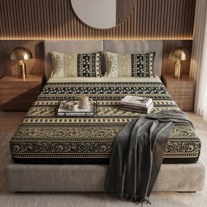 FOURRA FITTED SHEET - (PREMIUM)