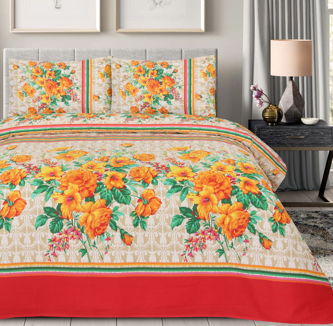 SQUASH BEDSHEET SET - 3 PCS (PREMIUM)