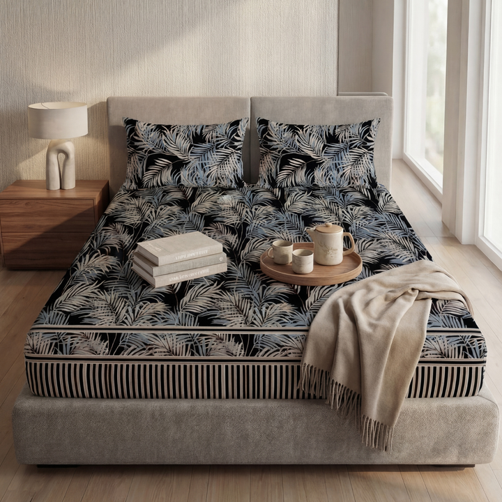 ashely FITTED SHEET - (PREMIUM)