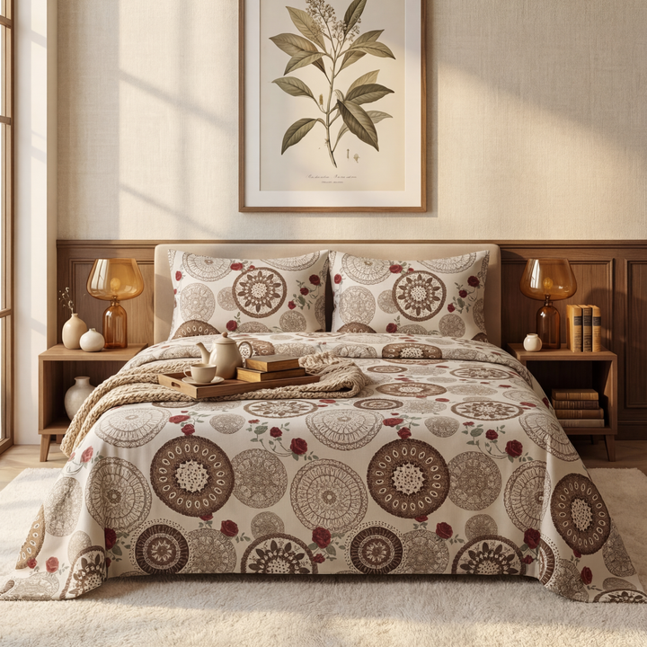 DEEPAL bedsheet set - 3 pcs