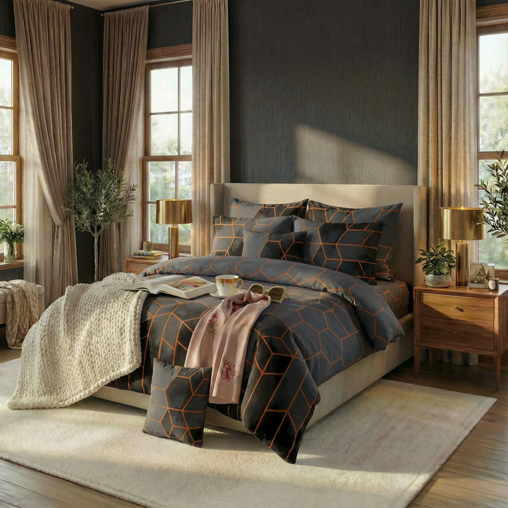 SOLIS DUVET COVERS  SET - 8 PCS (PREMIUM