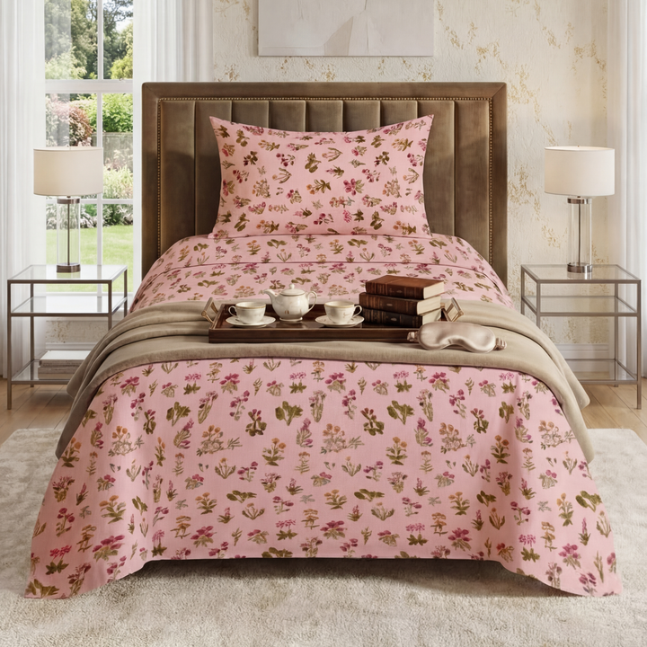 CANNA SINGLE BEDSHEET SET