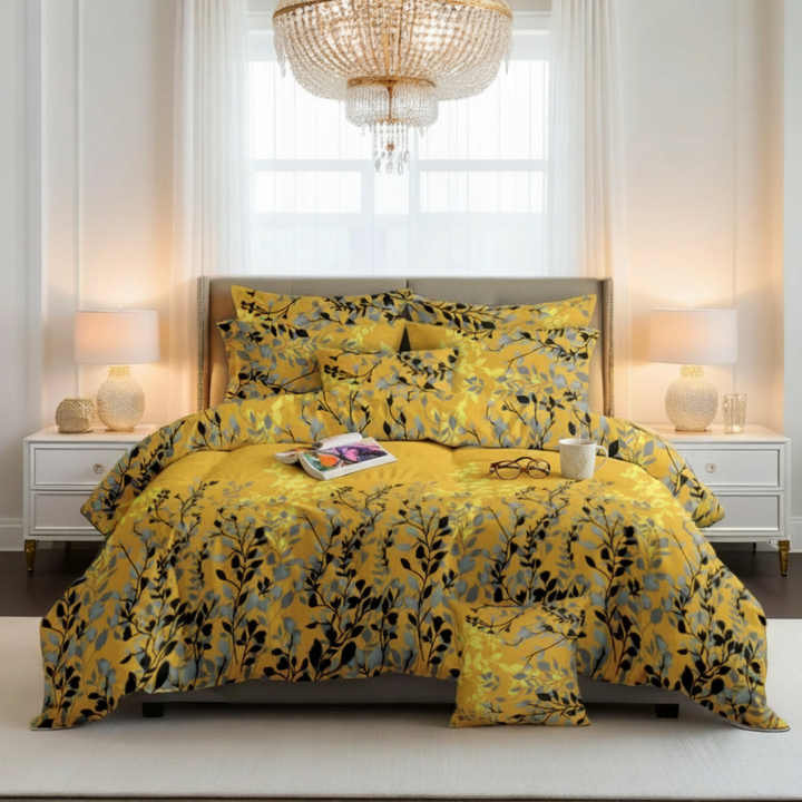 CROCUS DUVET COVERS  SET - 8 PCS (PREMIUM)