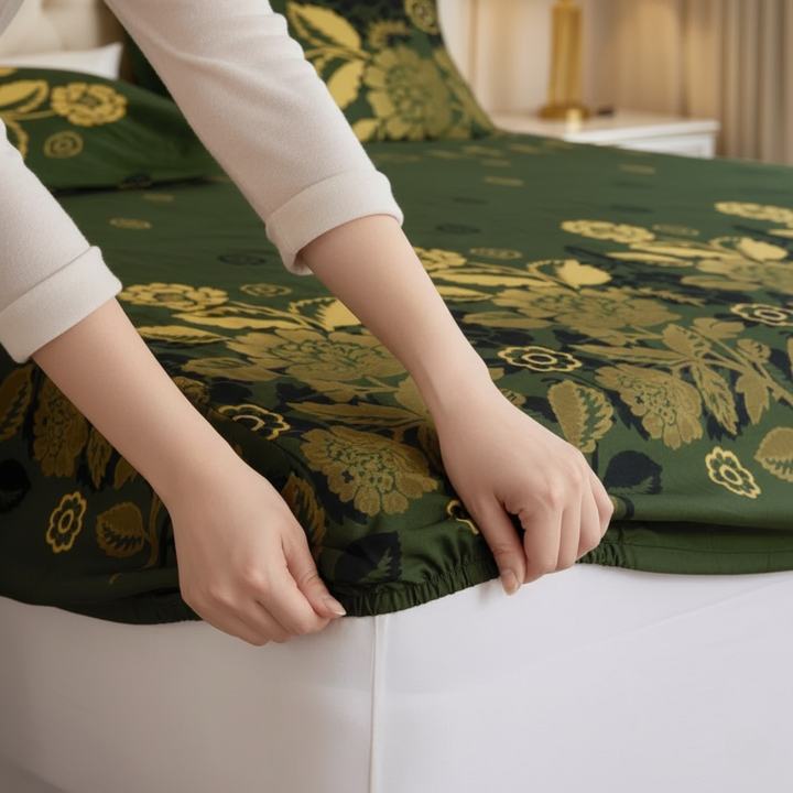 patna fitted sheet - (premium)