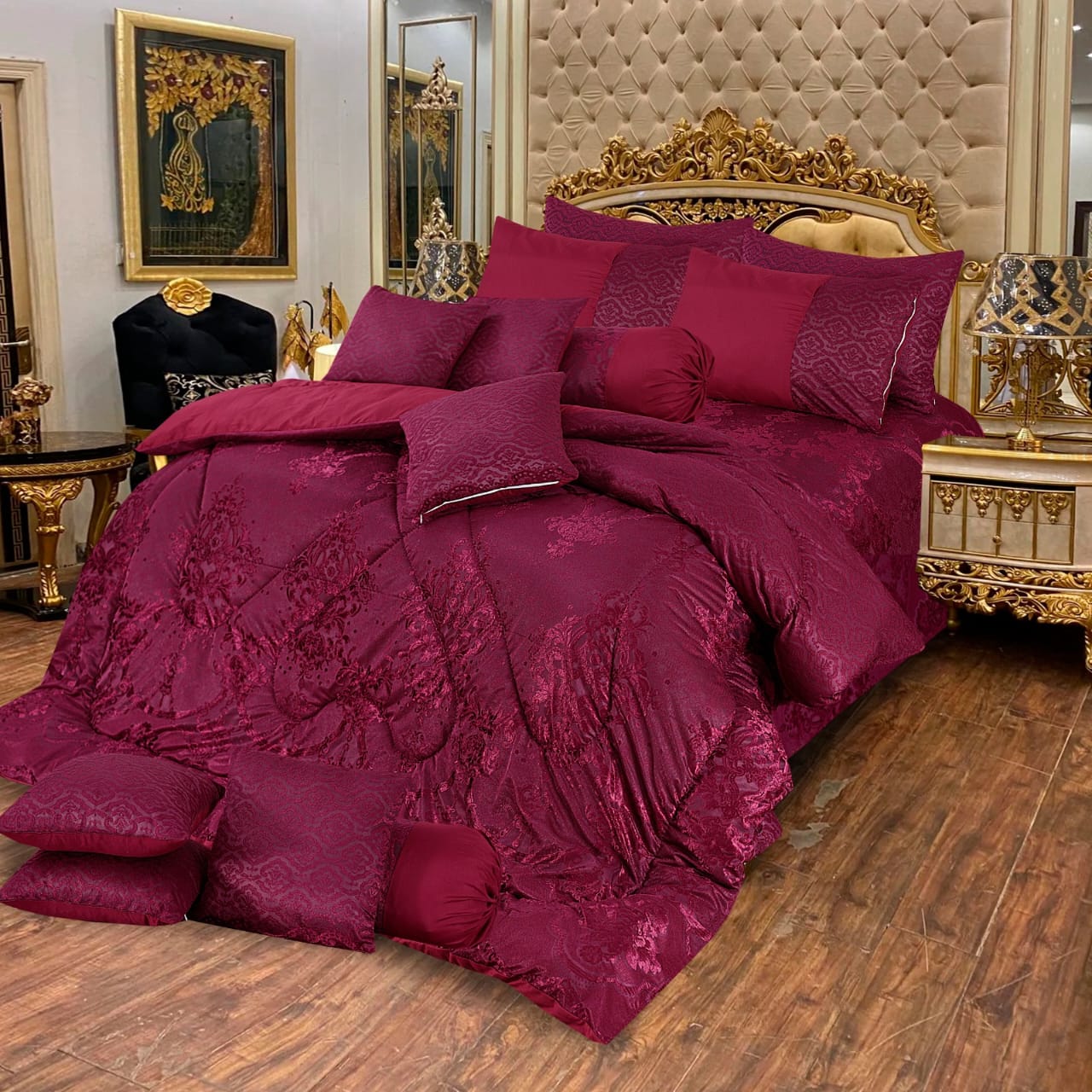 ALONZA  COMFORTER SET - 14 PCS