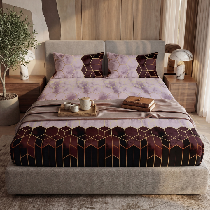 CLOUD WHISPER FITTED SHEET - (PREMIUM)