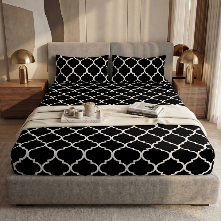 PENDORA FITTED SHEET - (PREMIUM)