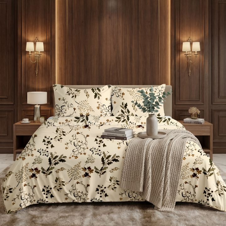 DEWDROP bedsheet set - 3 pcs