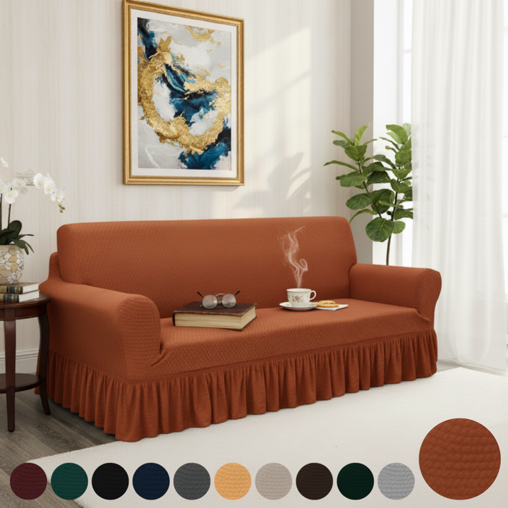 COPPER TURKISH SOFA COVER