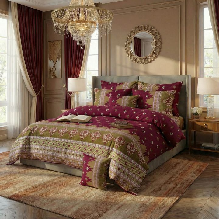 ZOEY DUVET COVERS  SET - 8 PCS (PREMIUM)