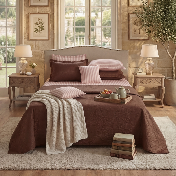 CHOCO SKIN Winter Comforter Set- 8 Pcs