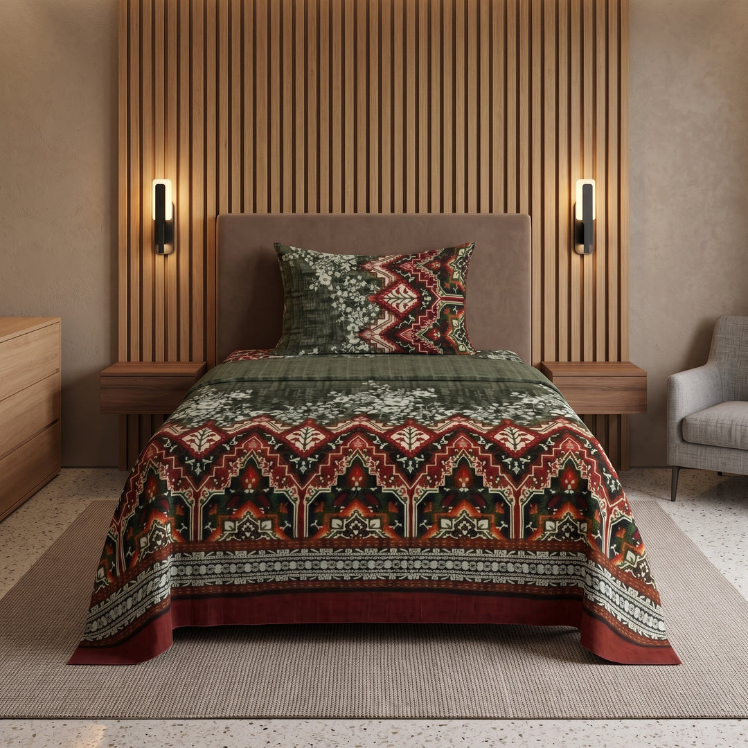 BAWA SINGLE BEDSHEET SET