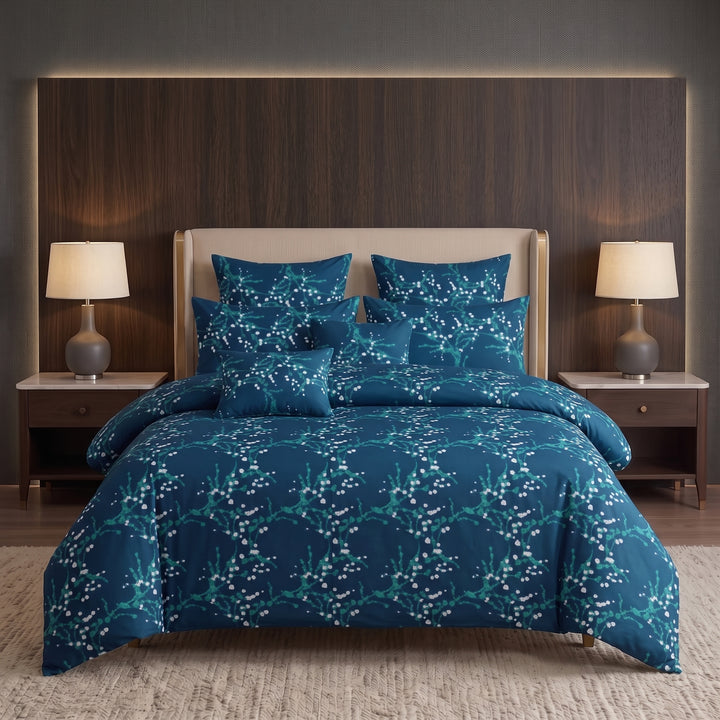 MOCHA  DUVET COVERS  SET - 8 PCS (PREMIUM)