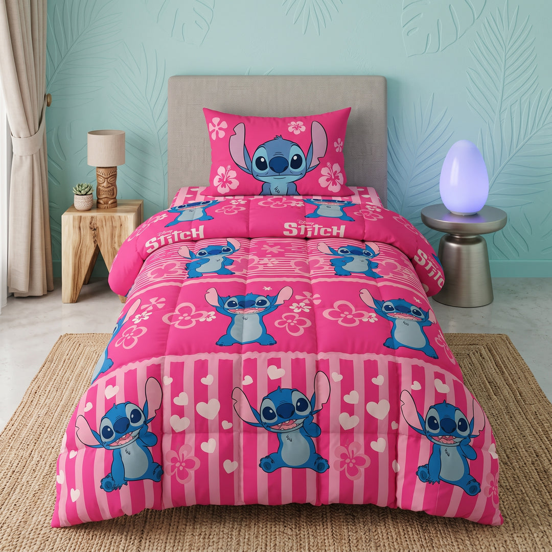 RED STITCH -KIDS Comforter Set- 3 Pcs