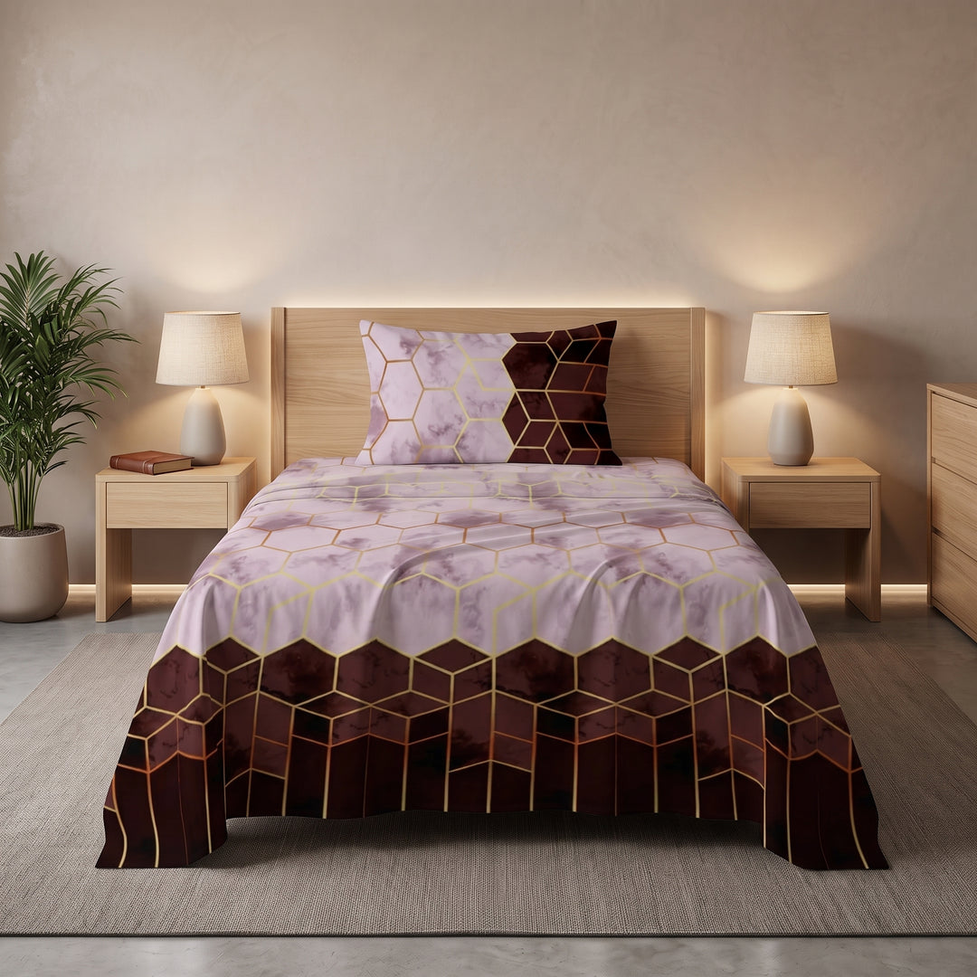 CLOUD WHISPER SINGLE BEDSHEET SET