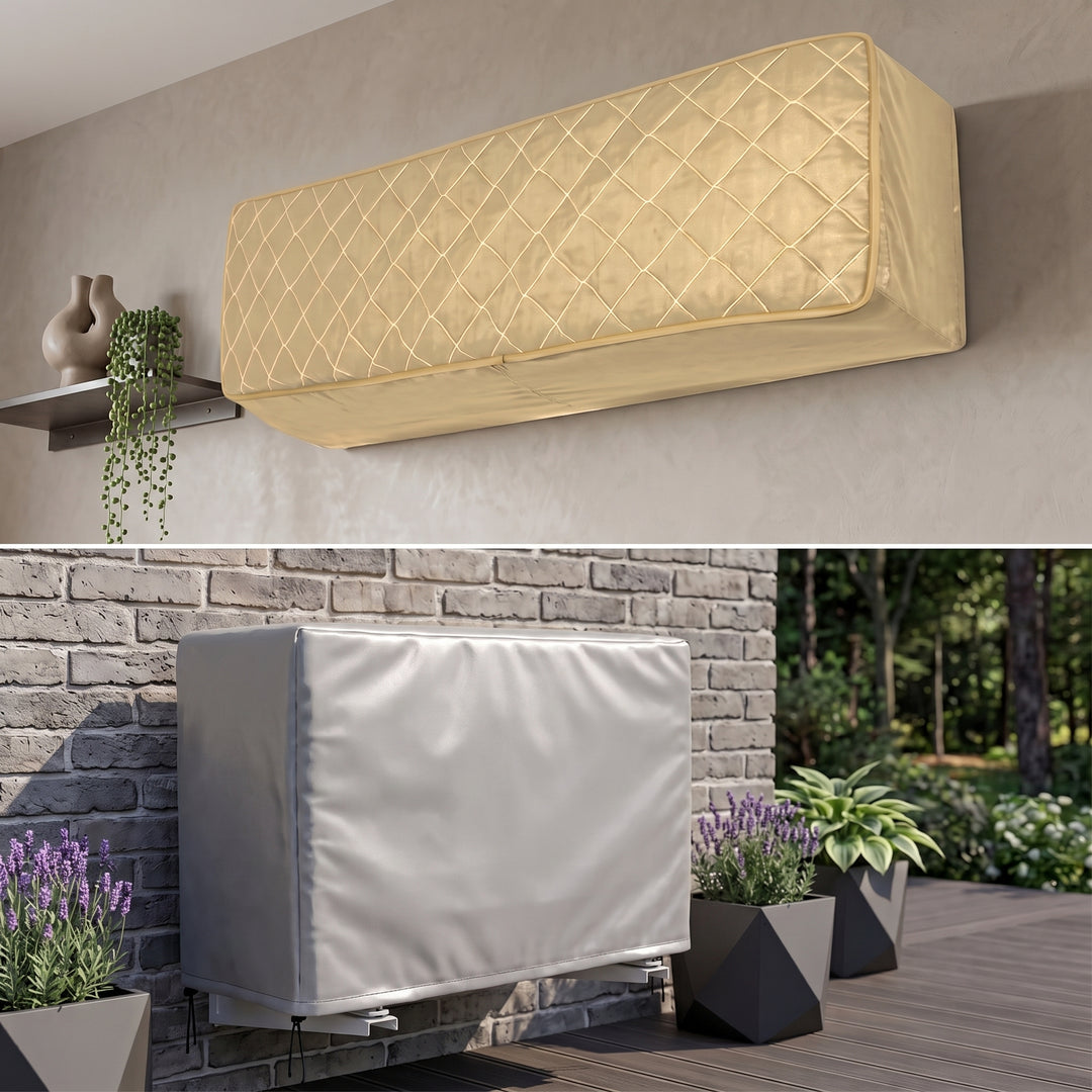 Skin Dyed Quilted AC Cover