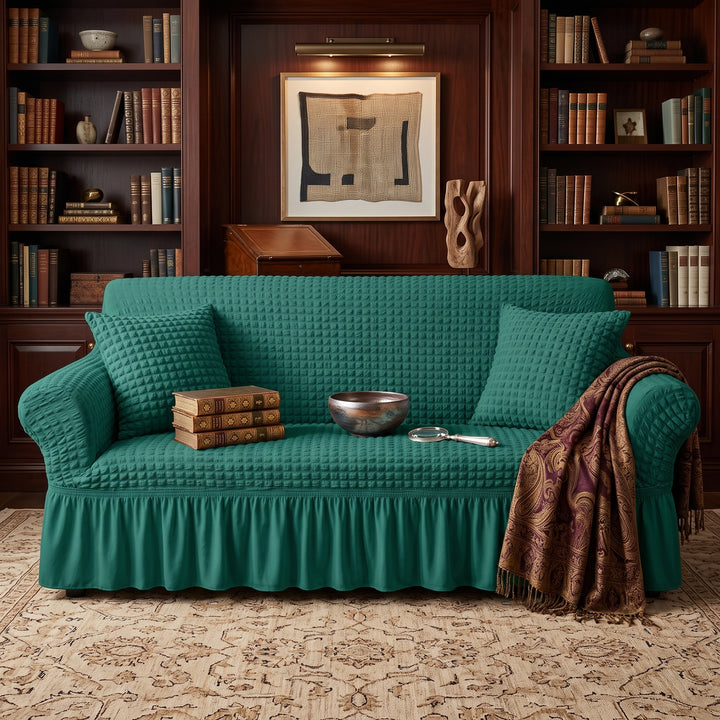 ZINC FITTED BUBBLE SOFA COVER