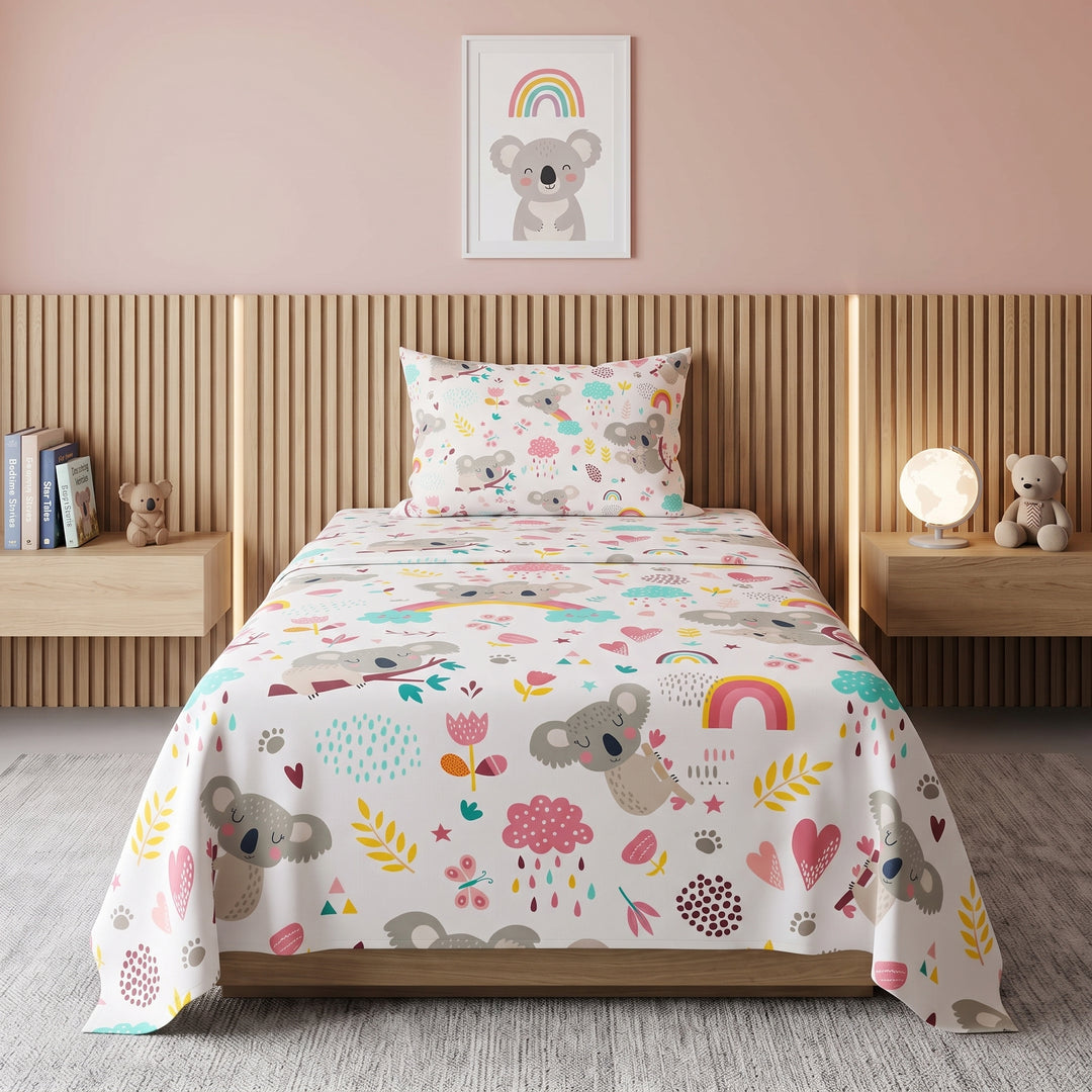 SNOW FALL - Kids BEDSHEET SET
