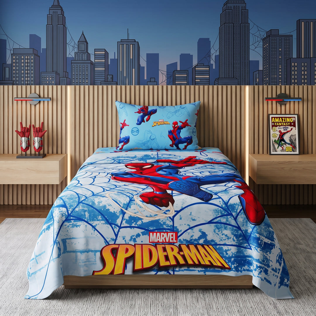 SPIDER MAN- Kids BEDSHEET SET