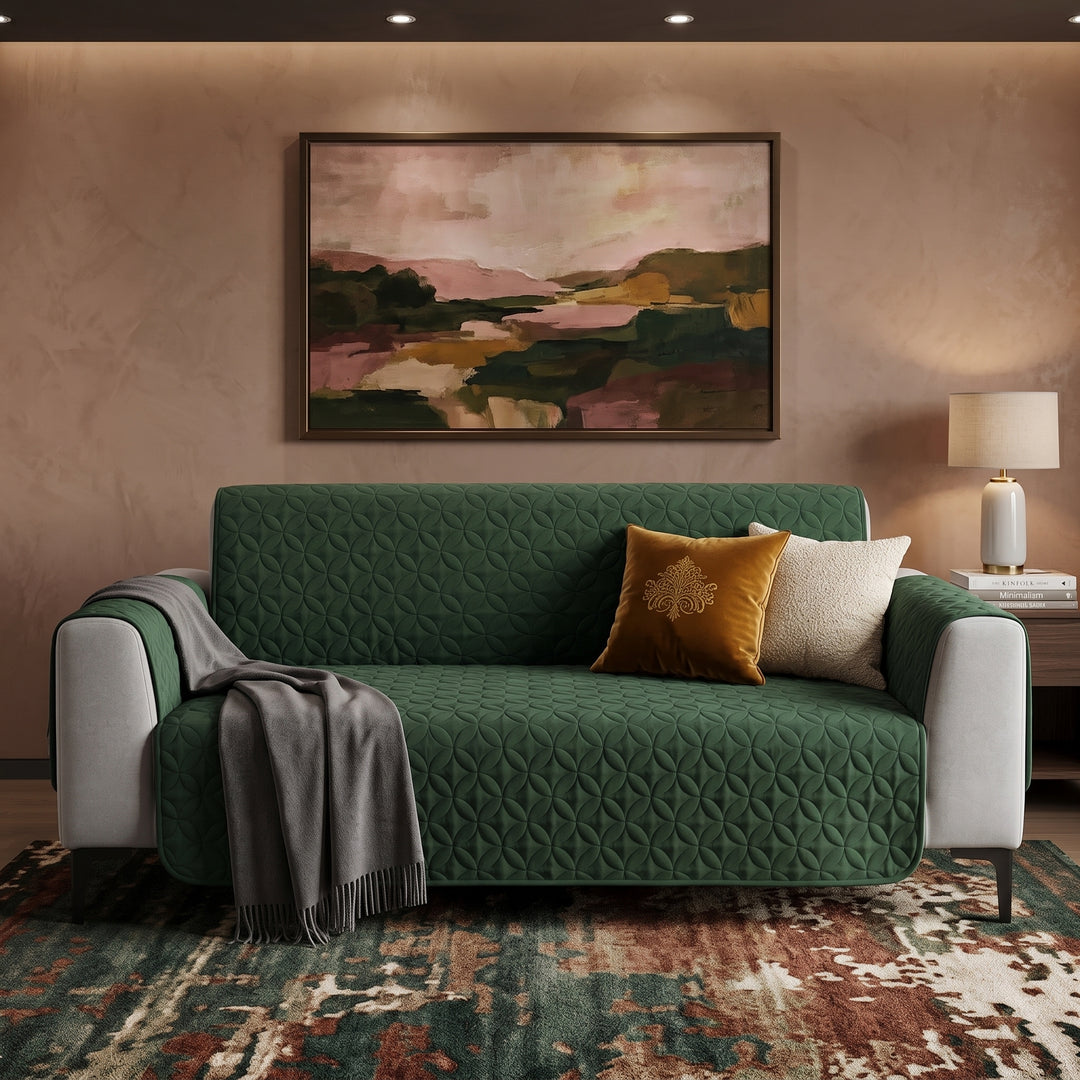 MATE GREEN ULTRASONIC SOFA COVER