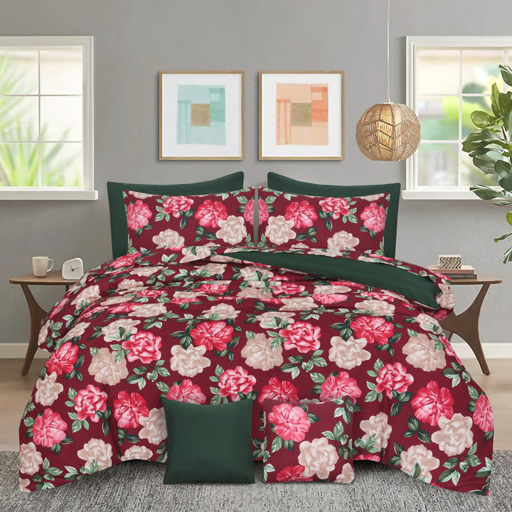 VINZ Comforter Set- 8 Pcs