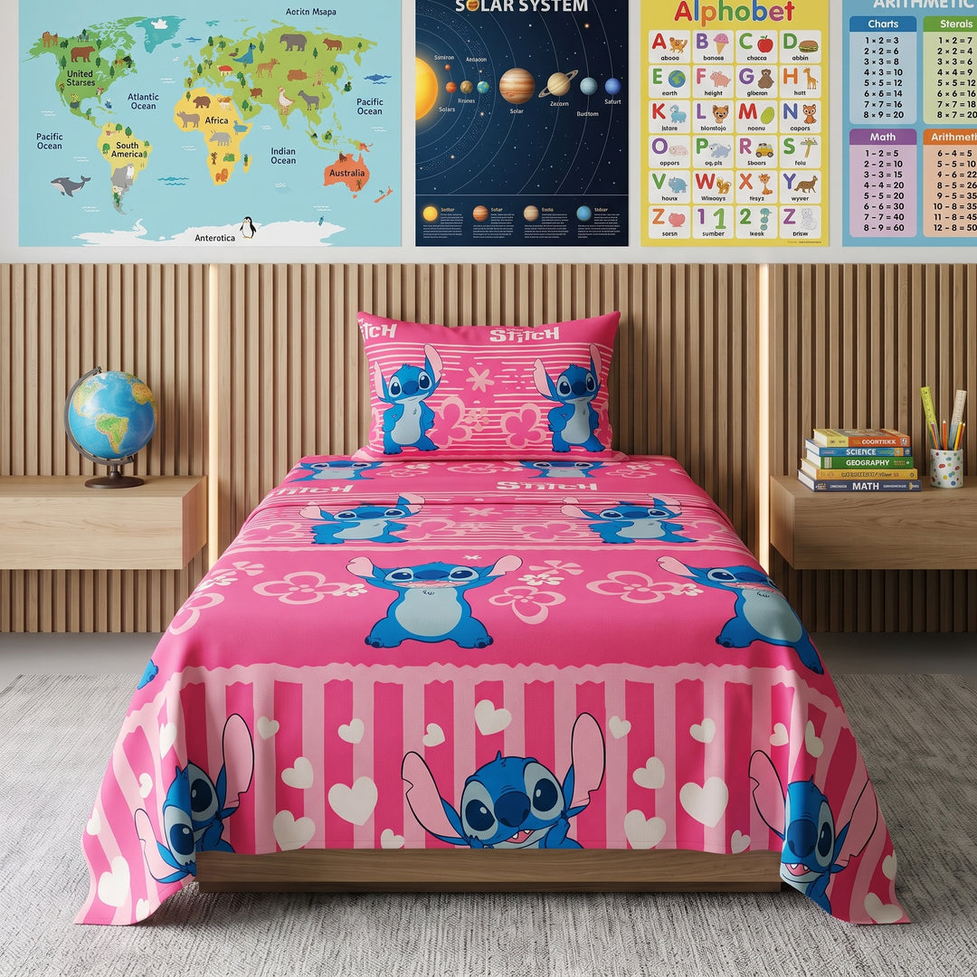 RED STITCH- Kids BEDSHEET SET