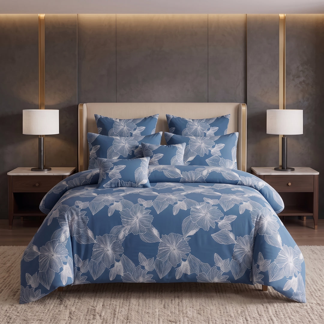 SPUN DUVET COVERS  SET - 8 PCS (PREMIUM)
