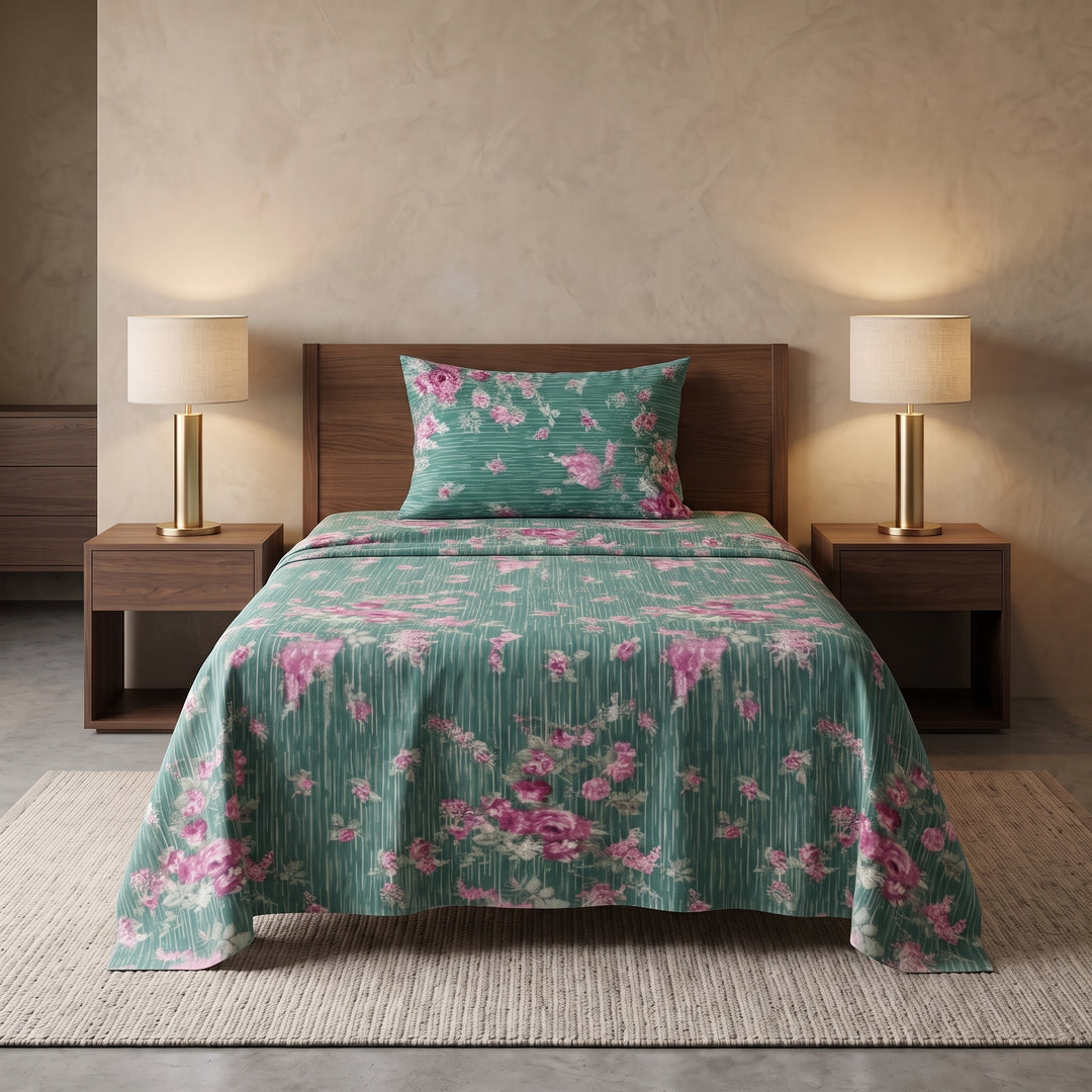 MANDORA SINGLE BEDSHEET SET